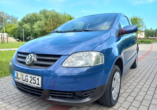 Volkswagen Fox cena 8900 przebieg: 189000, rok produkcji 2009 z Słomniki małe 154